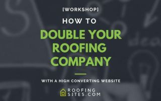 Roofing Sites in College Station, TX - Cover photo of Workshop - How to double your roofing company with a high converting website